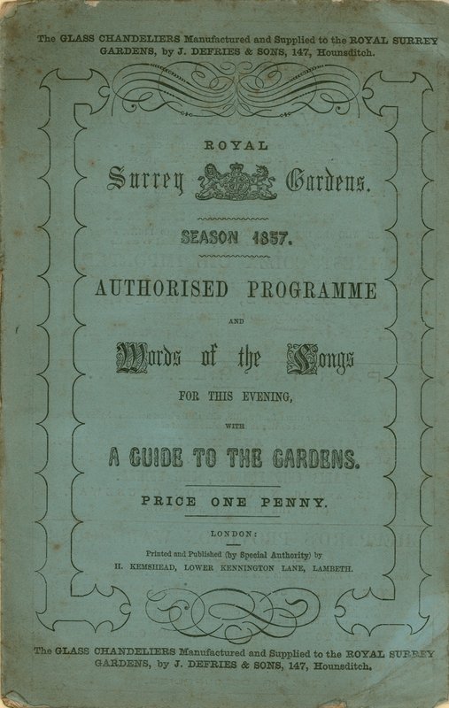 Royal Surrey Gardens de English School