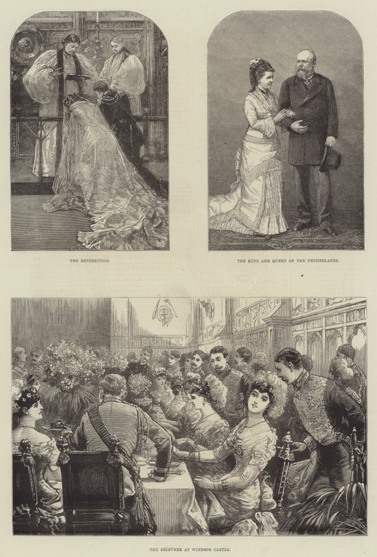 Casamento Real do Príncipe Leopoldo e da Princesa Helena (gravura) de English School