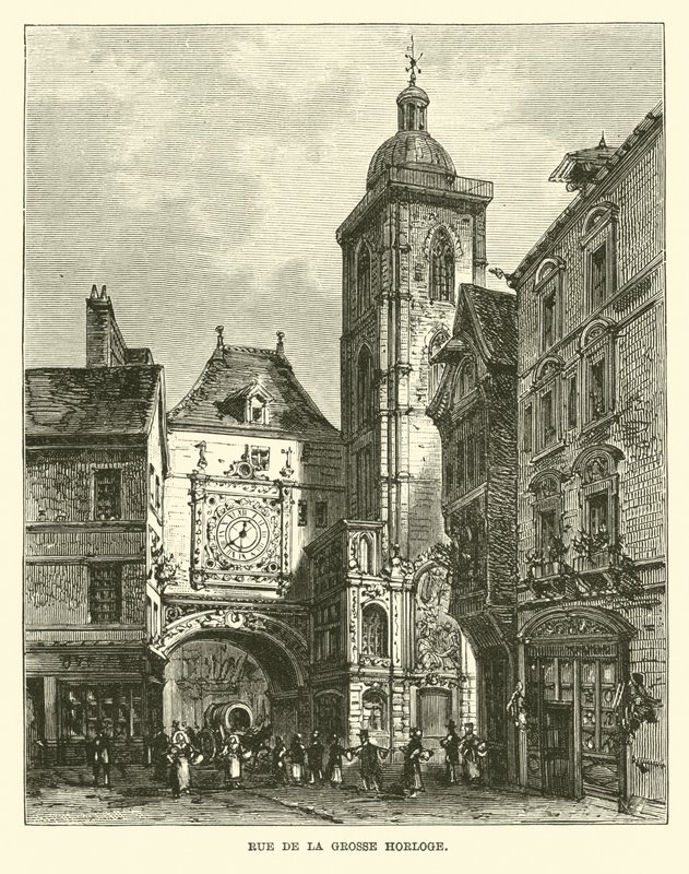 Rua do grande relógio de English School