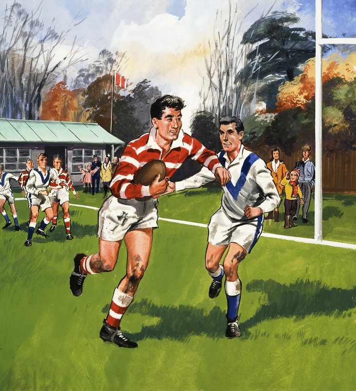 Jogadores de rugby de English School