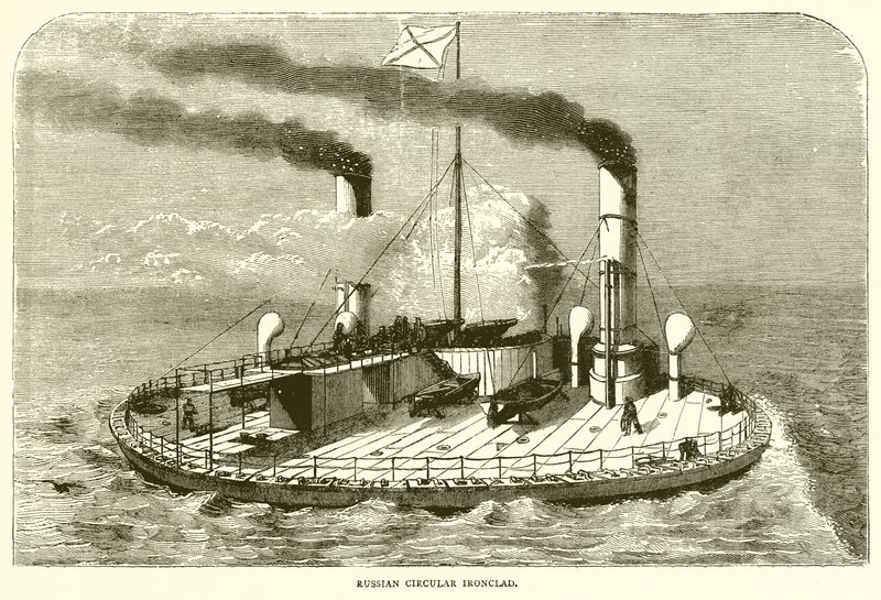 Circular Ironclad russo de English School