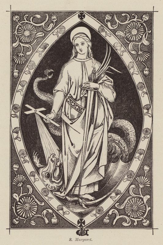 S Margaret (gravura) de English School