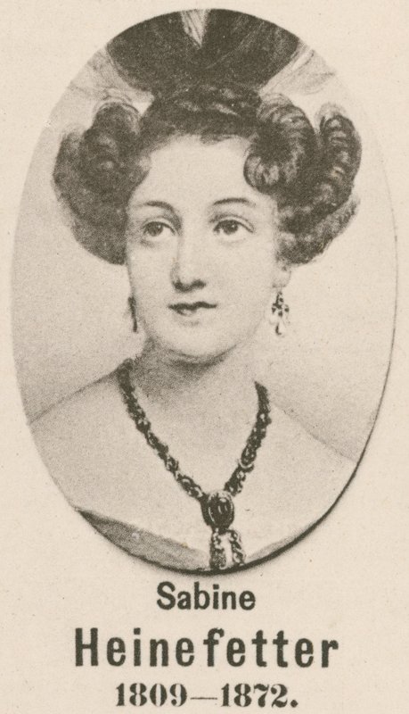 Sabine Heinefetter (gravura) de English School