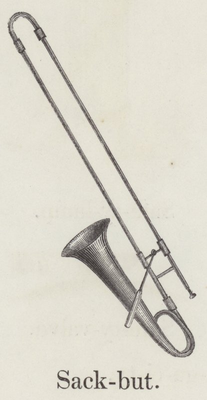 Sackbut (gravura) de English School