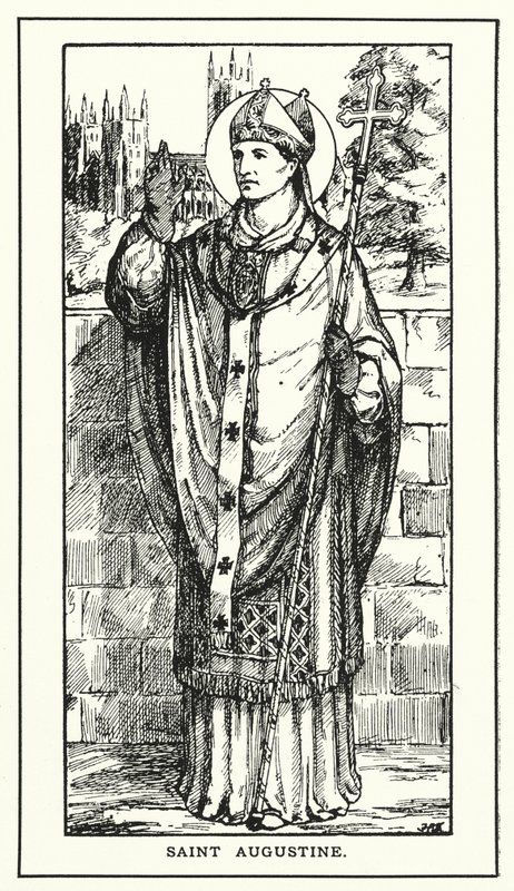 Santo Agostinho (gravura) de English School