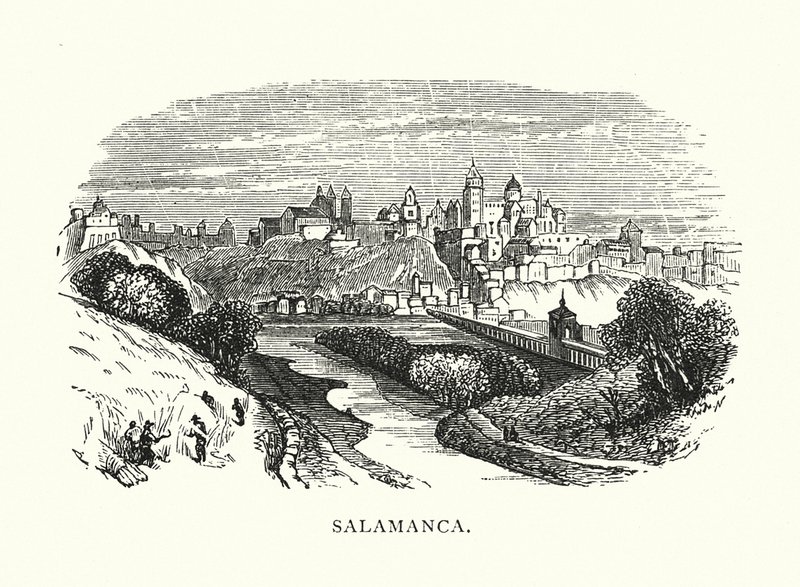 Salamanca (gravura) de English School