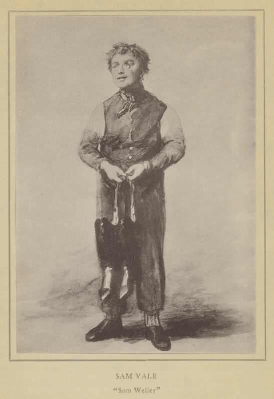 Sam Vale, Sam Weller (litho) de English School