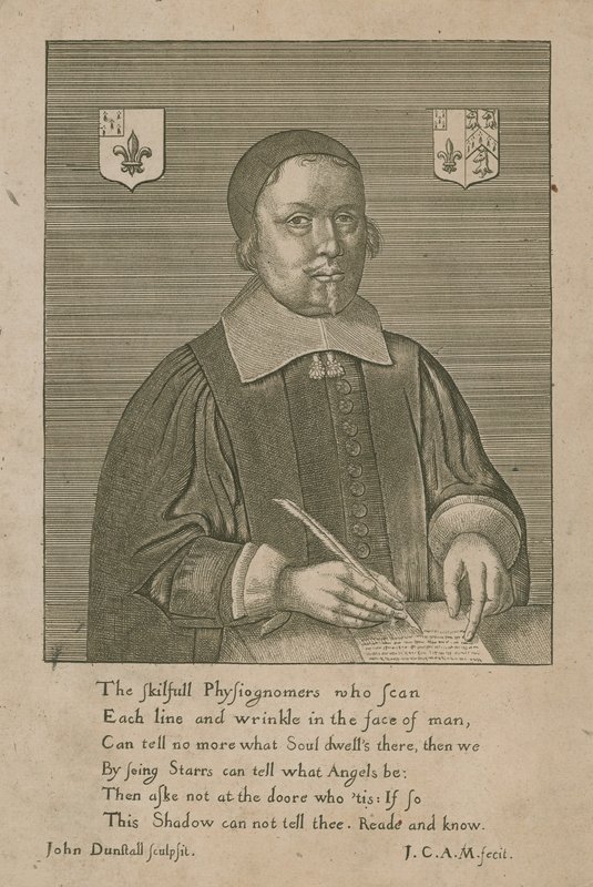 Samuel Clarke, ministro de St Dunstans. Londres de English School