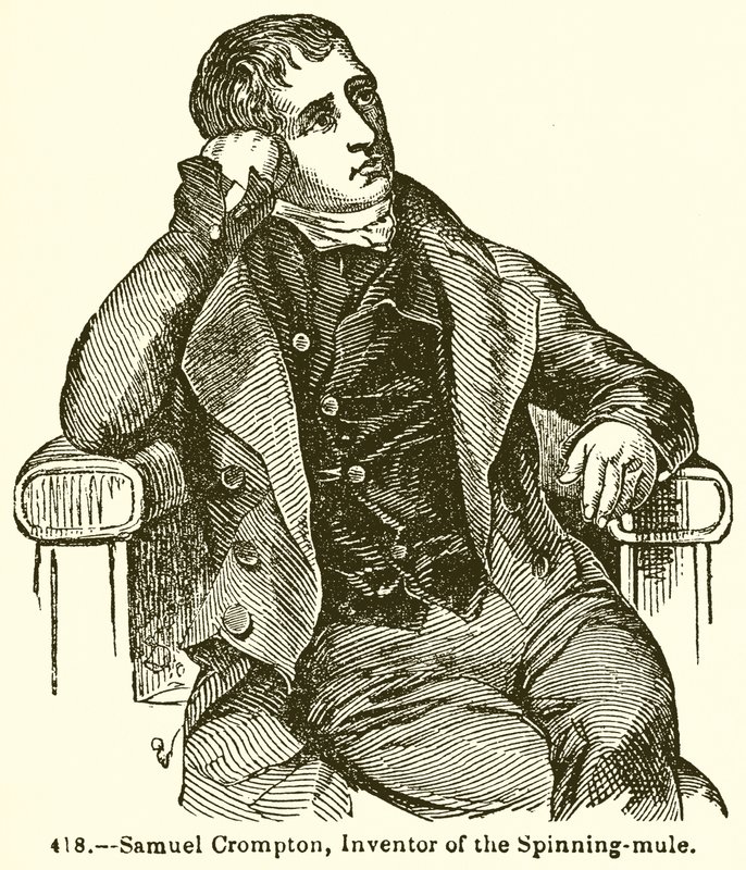 Samuel Crompton, inventor da mula giratória de English School