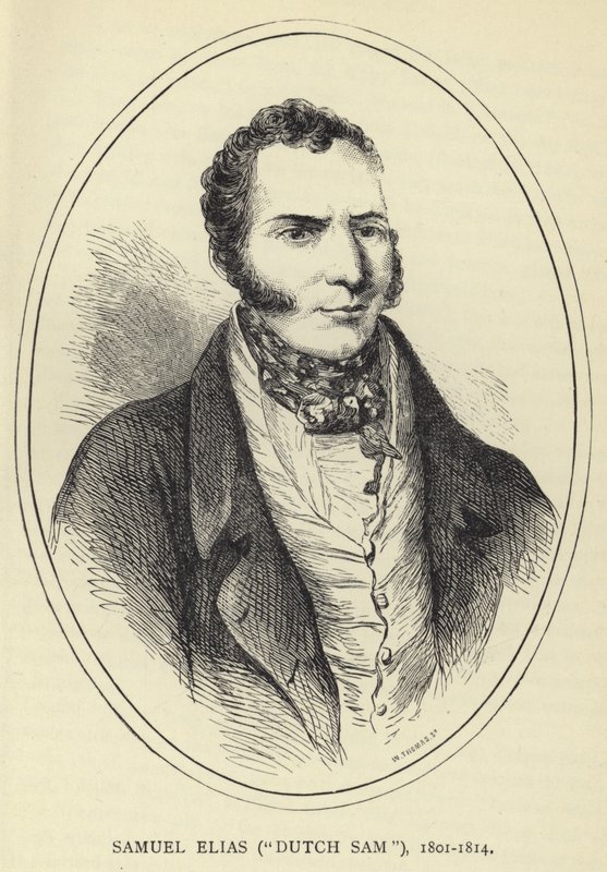 Samuel Elias, Sam holandês, 1801-1814 de English School