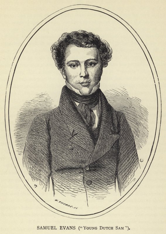 Samuel Evans, jovem holandês Sam de English School