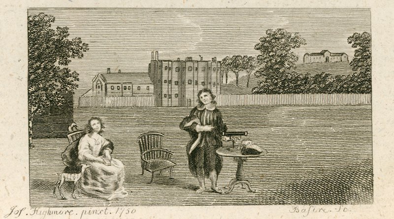 Samuel Richardson e Miss Highmore de English School