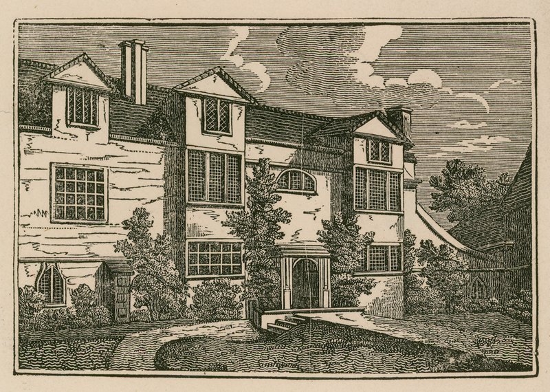 Samuel Richardsons casa em Parsons Green, Londres de English School