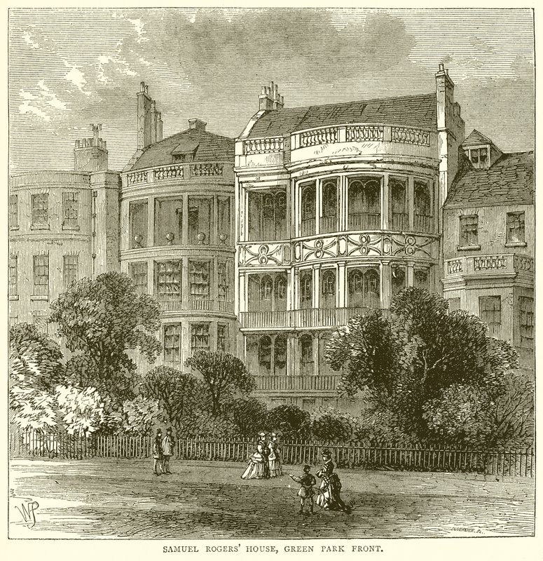 Casa de Samuel Rogers, Green Park Front de English School