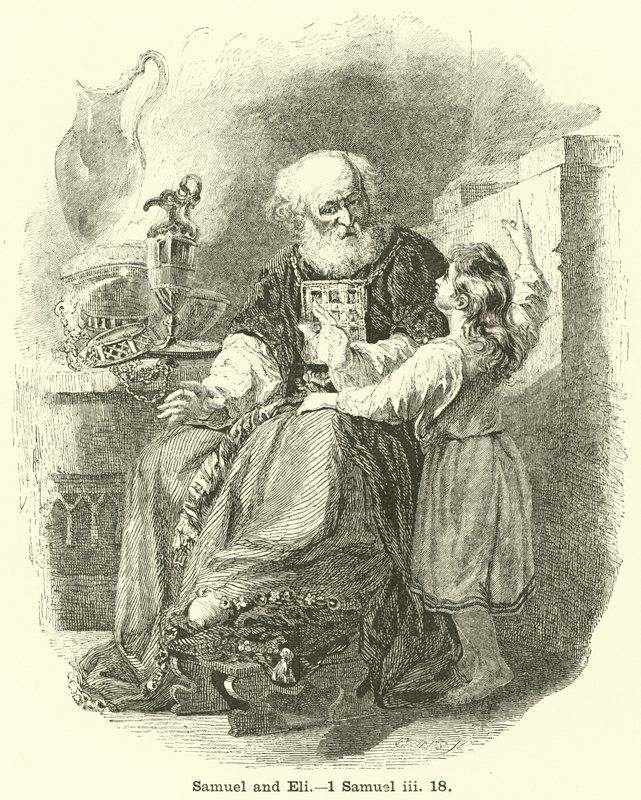 Samuel e Eli, 1 Samuel, iii, 18 de English School