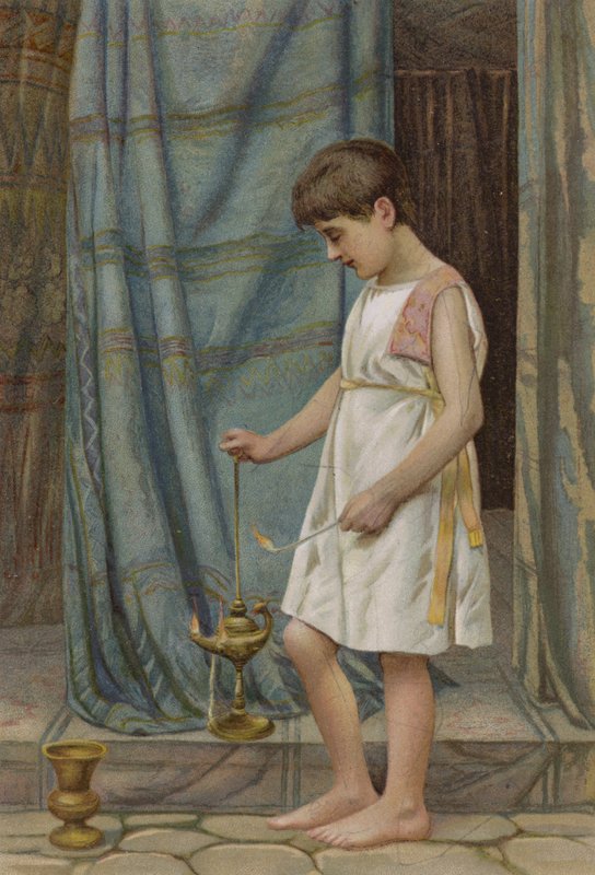 Samuel no Templo de English School