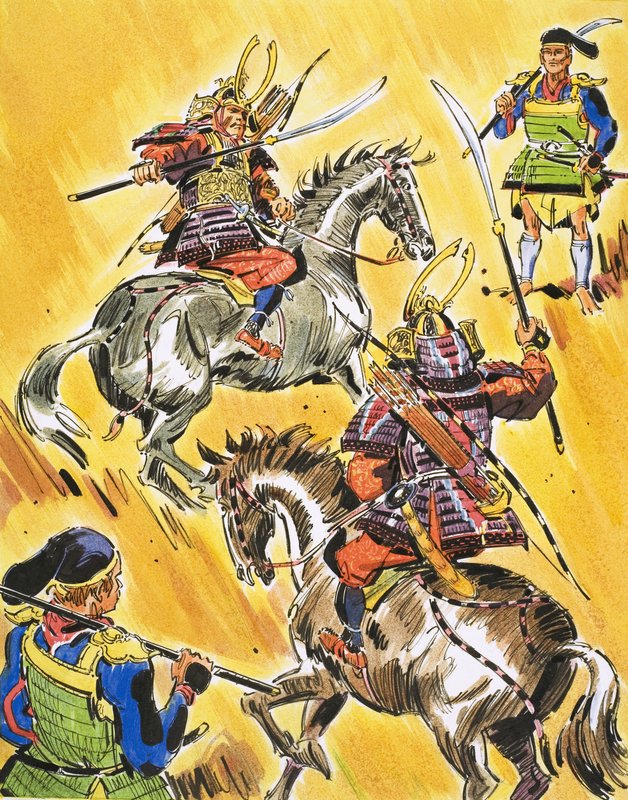 Guerreiros samurai de English School