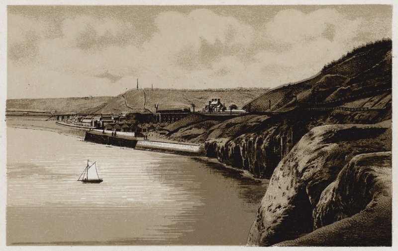 Sandsend (litografia) de English School
