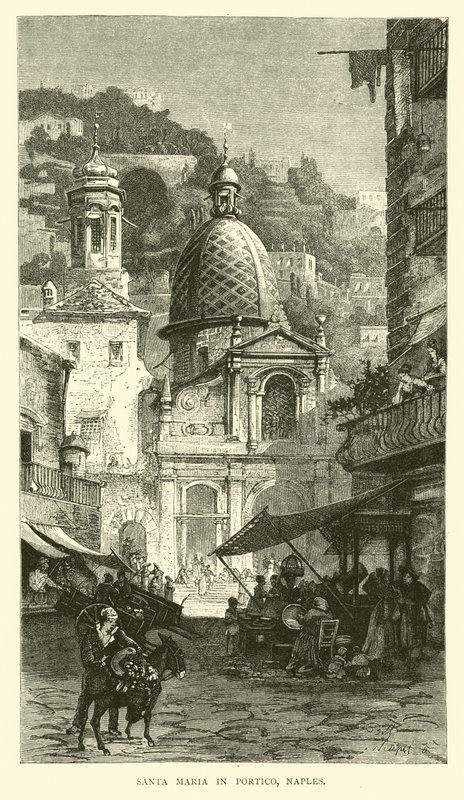 Santa Maria in Portico, Nápoles de English School