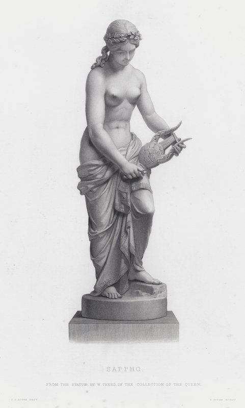 Sappho (gravura) de English School