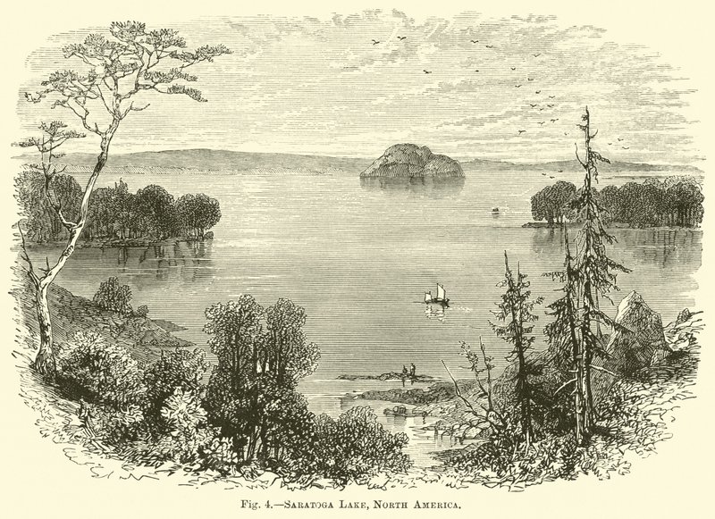 Lago Saratoga, América do Norte de English School