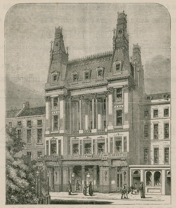Saville House, Lecester Square, Londres de English School