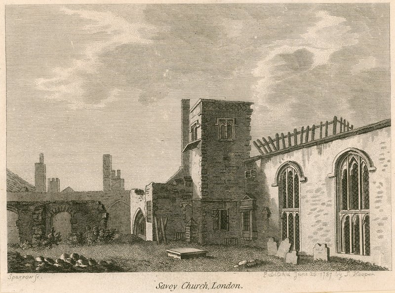 Capela e Palácio de Savoy, Londres de English School