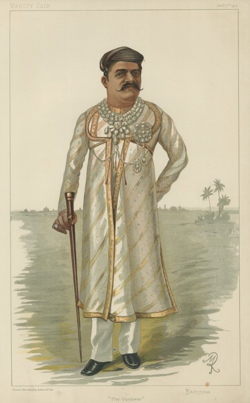 Sayajirao Gaekwad III, o Gaekwar de Baroda de English School
