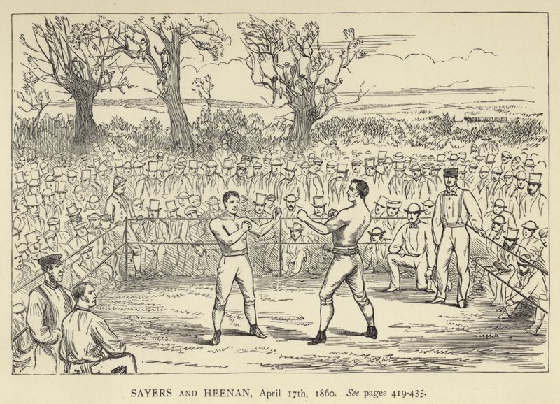 Sayers e Heenan, 17 de abril de 1860 de English School
