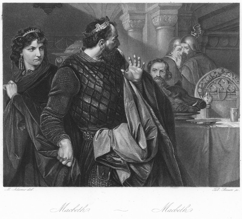 Cena de Macbeth de English School