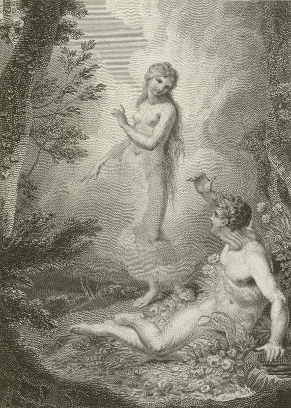 Cena do Paraíso Perdido, de John Milton de English School