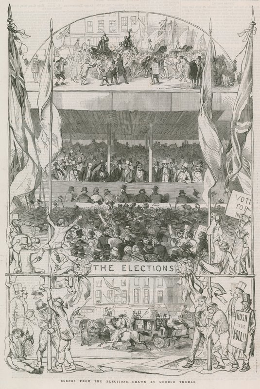 Cenas das eleições de English School