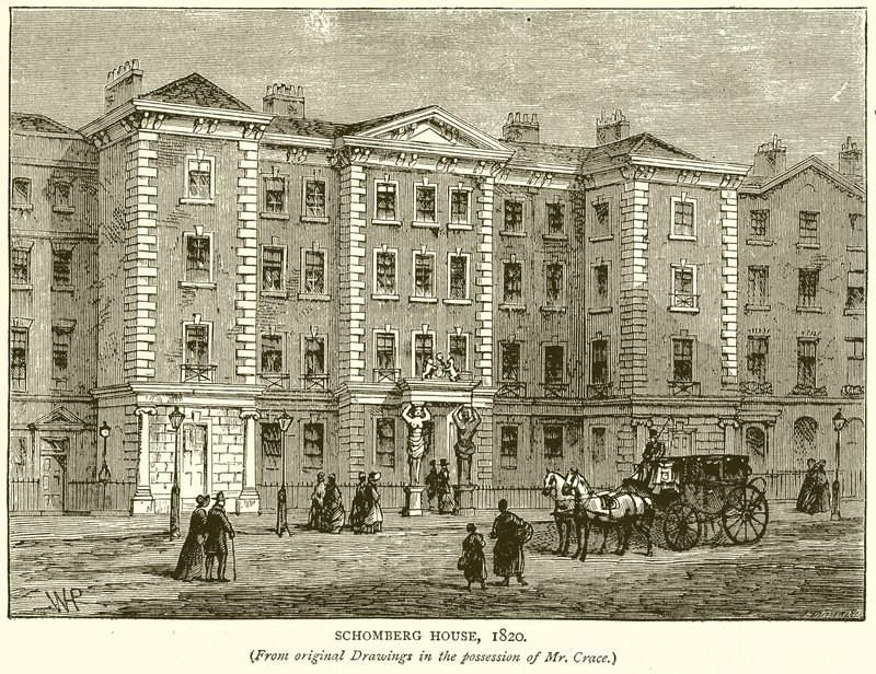 Casa Schomberg, 1820 de English School