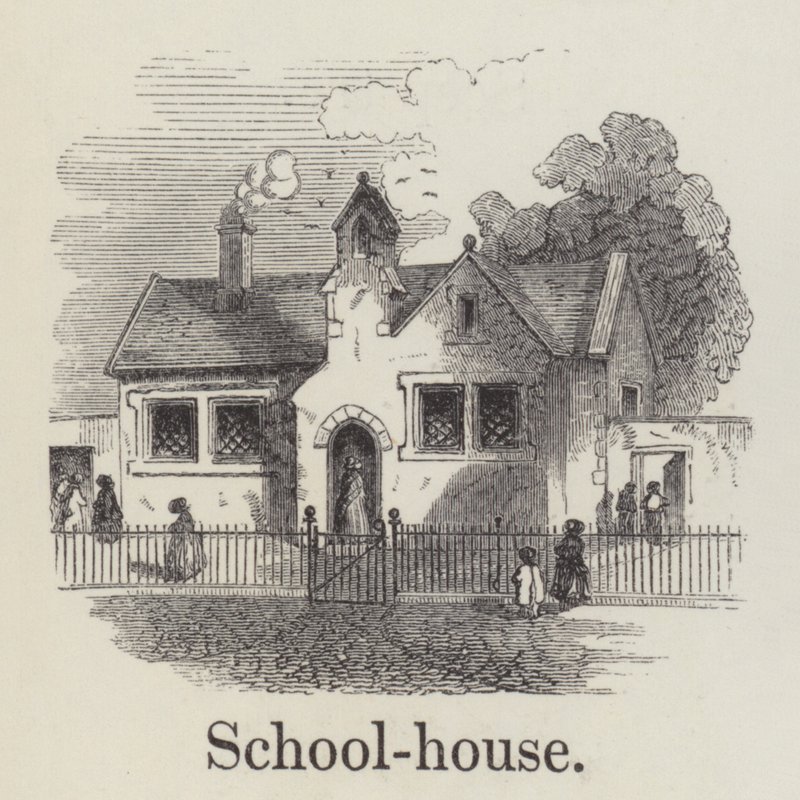 Casa da escola (gravação) de English School