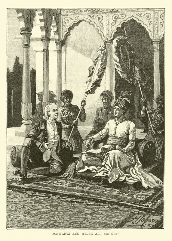 Schwartz e Hyder Ali de English School