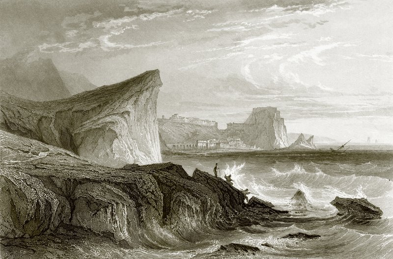 Scilla e Charybdis, Sicília de English School