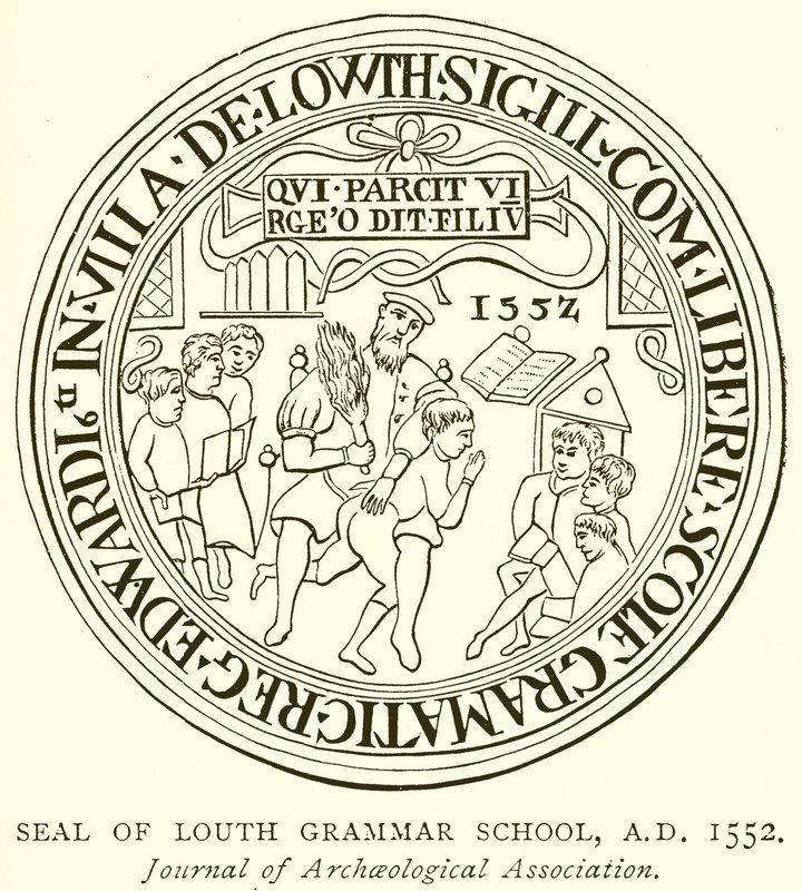 Escola Secundária do Selo de Louth, AD 1552 de English School