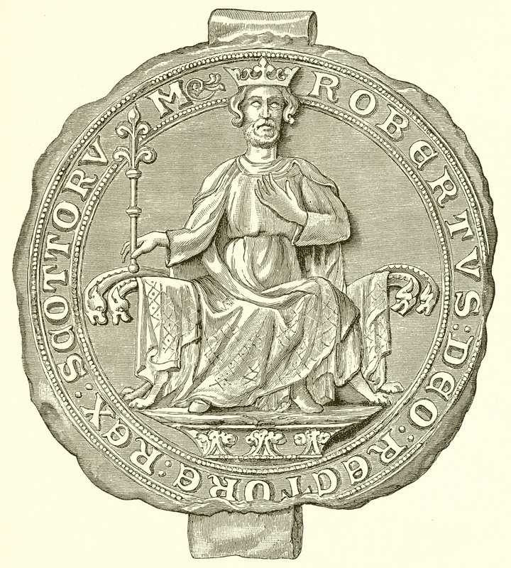 Selo de Robert Bruce, rei dos escoceses de English School