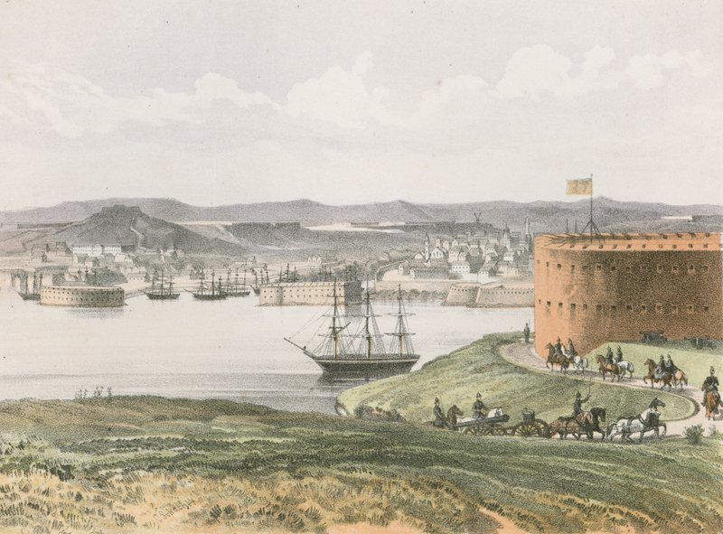 Sebastopol, de Fort Constantine de English School