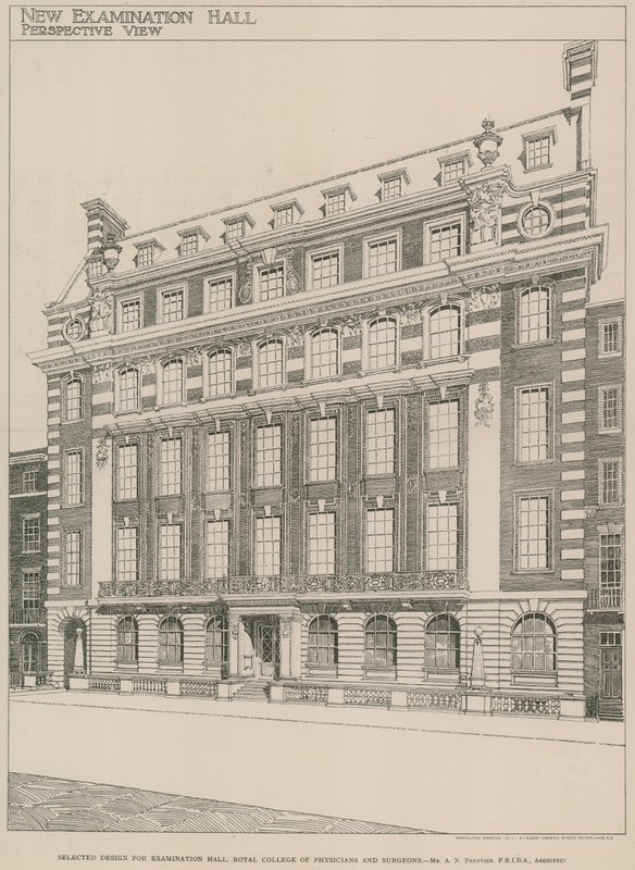 Projeto selecionado para o Salão de Exames, Royal College of Physicians and Surgeons de English School