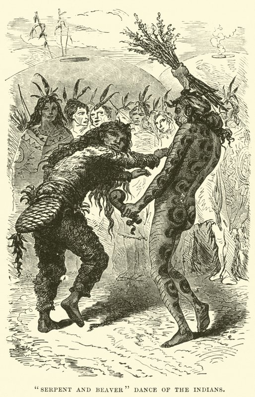 Dança da Serpente e Castor dos Índios de English School