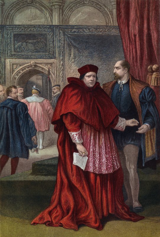 Shakespeare, rei Henrique, o oitavo, ato III, cena 2 de English School
