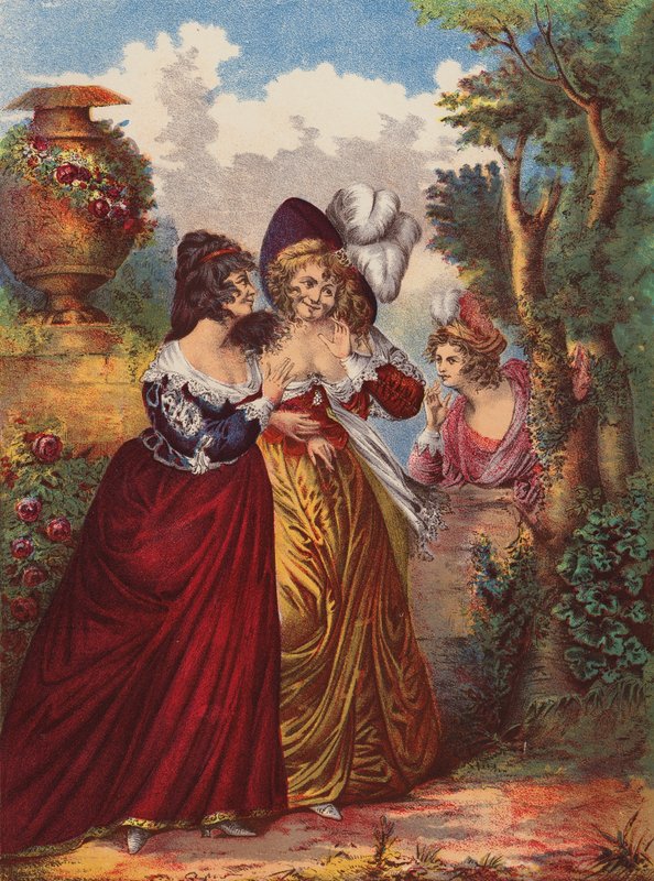 Shakespeare: Much Ado About Nothing (cromolitho) de English School