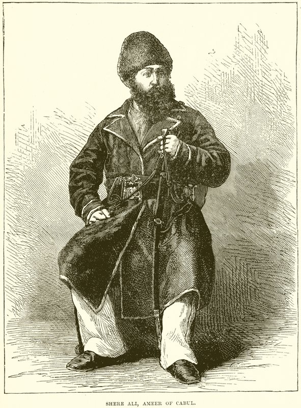 Shere Ali, Ameer de Cabul de English School