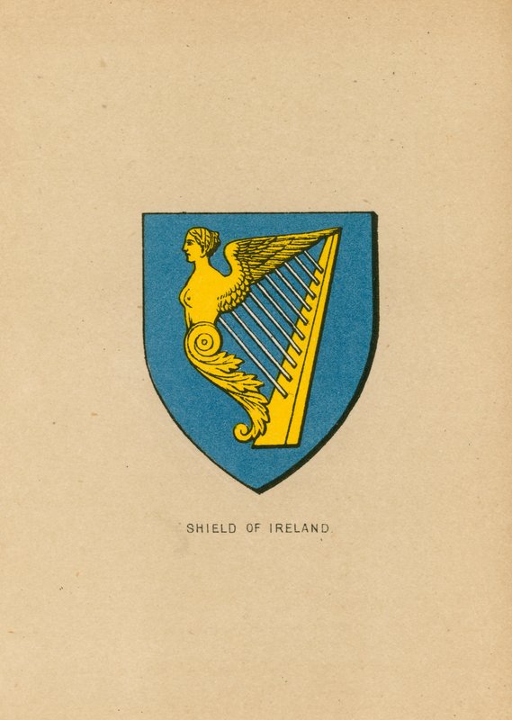 Escudo da irlanda de English School