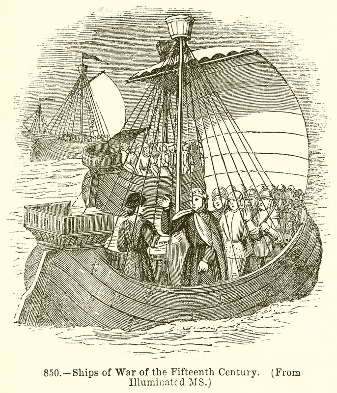 Navios de Guerra do Século XV de English School