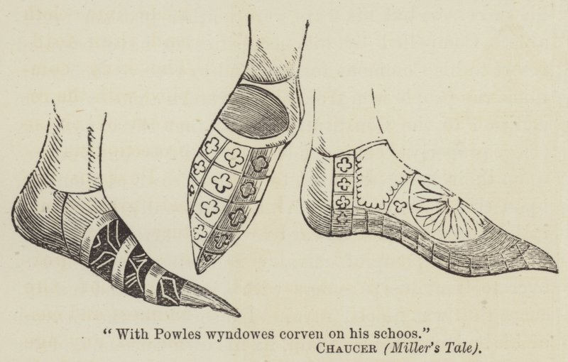 Sapatos (gravura) de English School