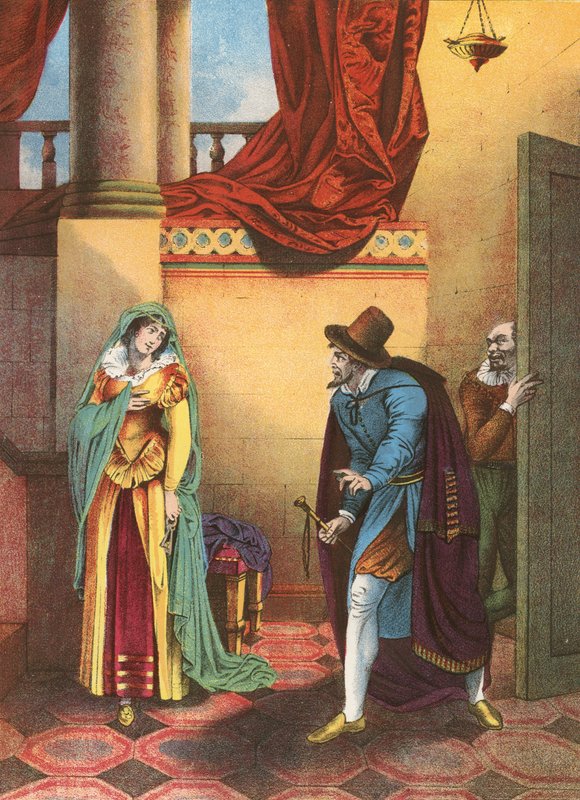 Shylock, Jessica e Lancelote de English School