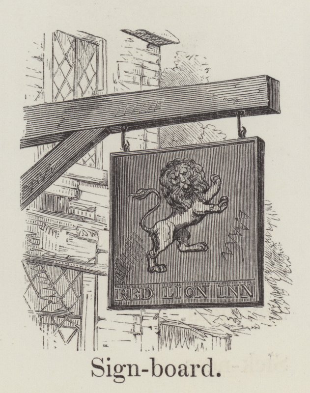 Placa de sinalização (gravação) de English School
