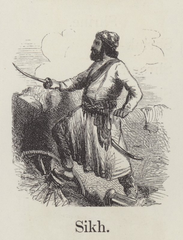 Sikh (gravura) de English School